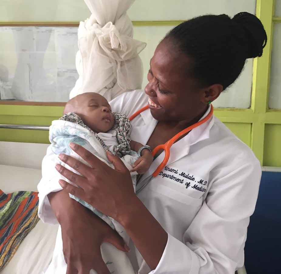 Unami Mulale in Village