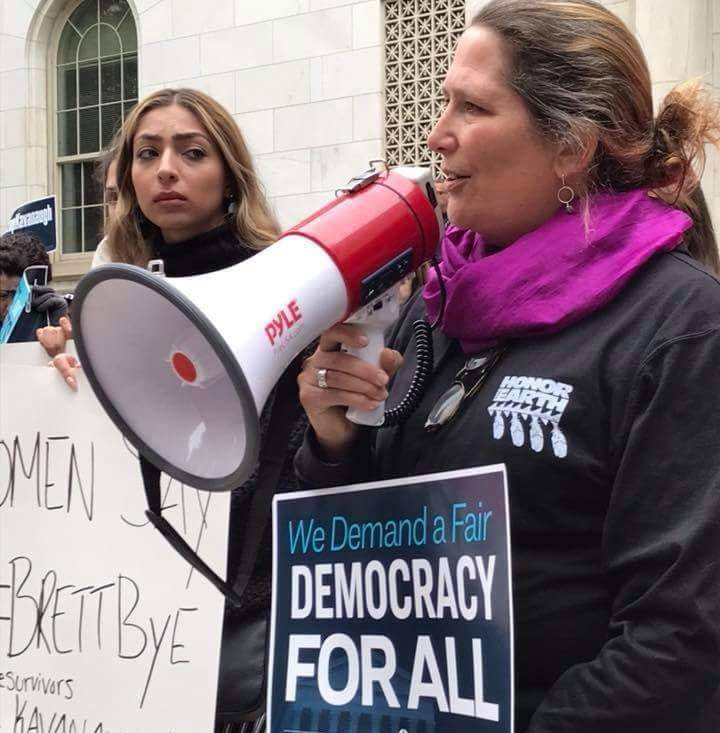 Loren Blackford at Kavanaugh Rally