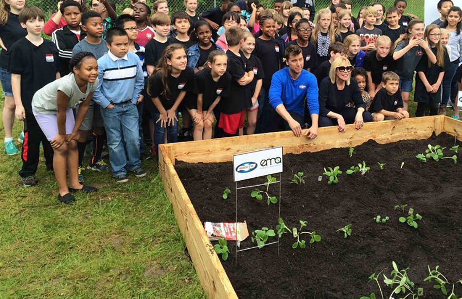 Debbie Levin and Lance Bass