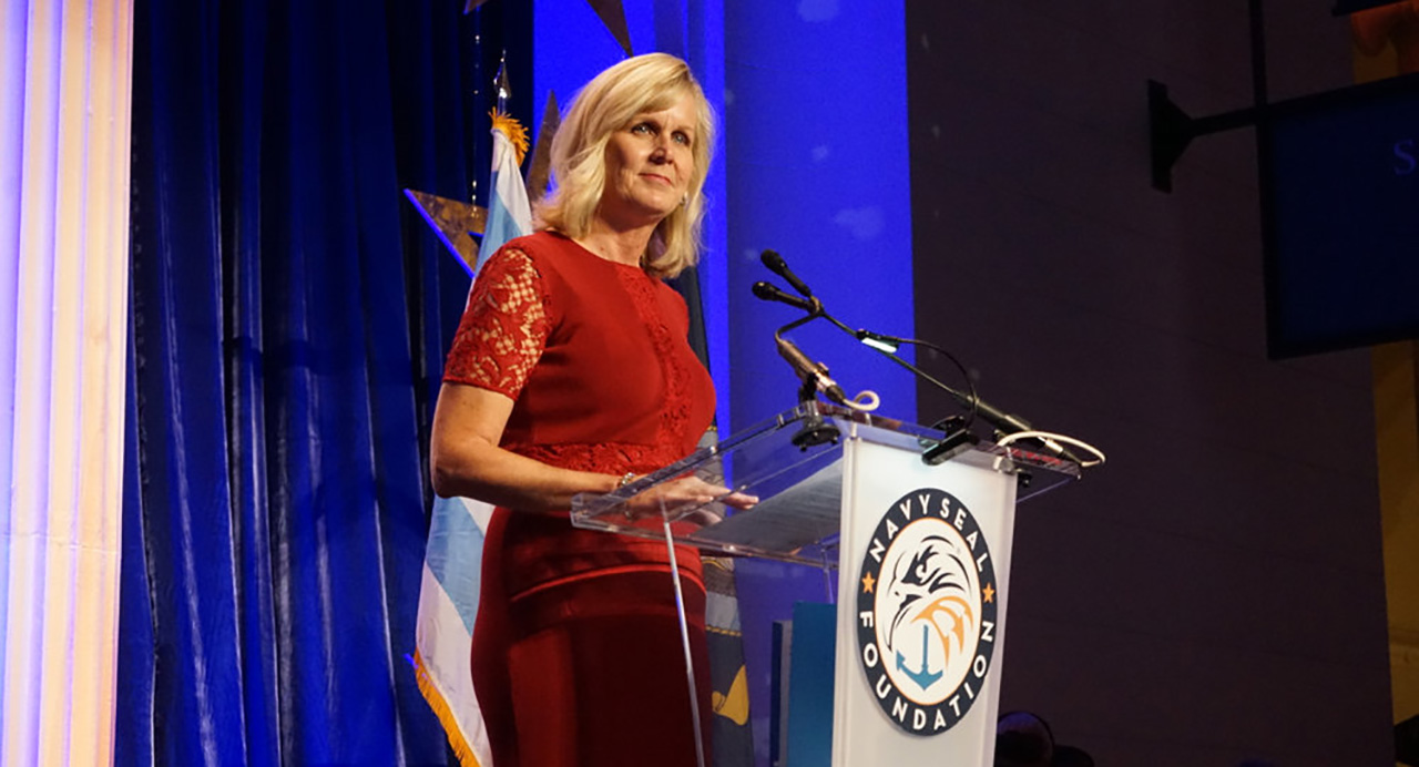 Robin King Speaking at Event