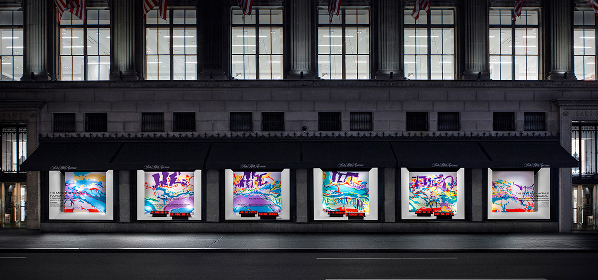 Saks Fifth Avenue Mental Health Window Display