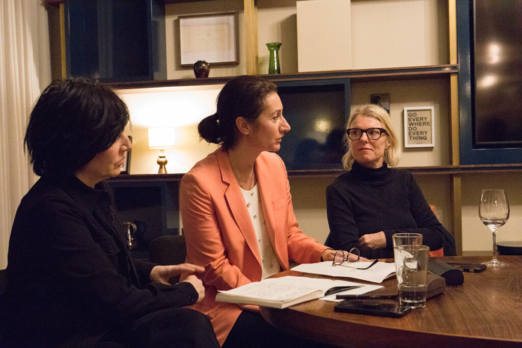 Sharleen Spiteri, Karina Givargisoff, and Ophelia Wynne